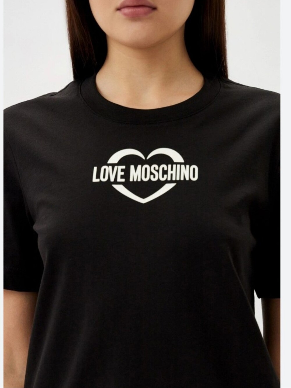 Love Moschino Black Tee NWT